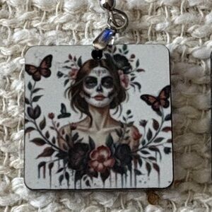 Sugar skull earrings
